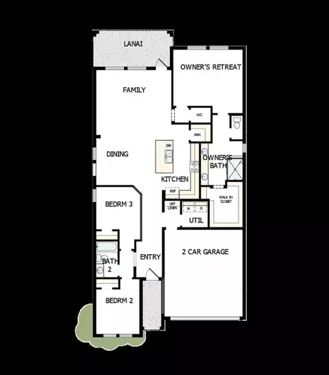 Floorplan - 5346 Wolf Creek Dr, Apollo Beach, FL 33572 photo 1 of 1