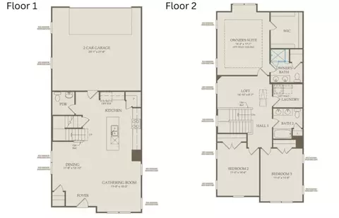 Floorplan - 2813 Denson Rd, Willow Spring, NC 27592 photo 1 of 1