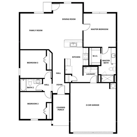 Floorplan - 709 Ashleigh Dr, Tuttle, OK 73089 photo 1 of 1