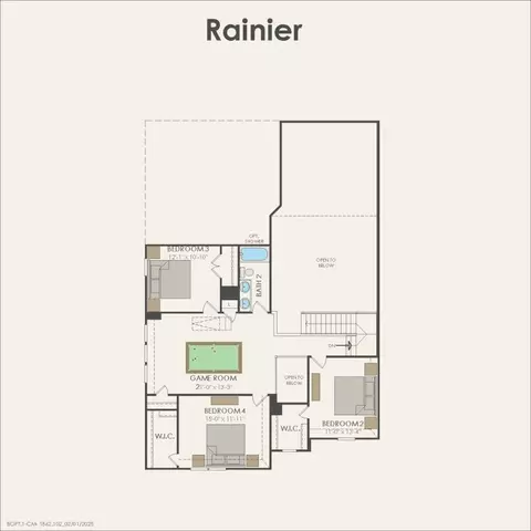 Floorplan - 11045 Abbotsbury Rd, Haslet, TX 76052 photo 2 of 3