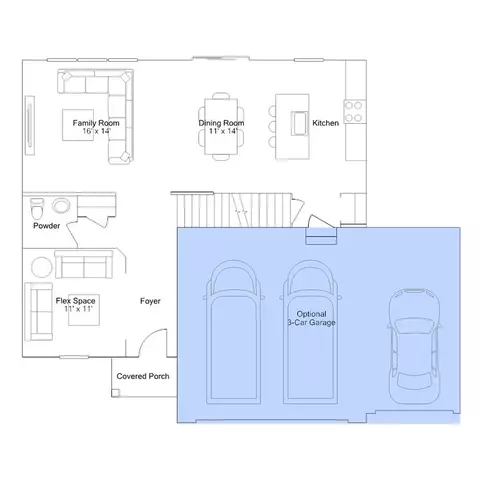 Floorplan - 1610 Sawgrass Ln, Beecher, IL 60401 photo 2 of 4