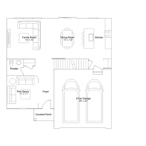 Floorplan - 1610 Sawgrass Ln, Beecher, IL 60401 photo 1 of 4