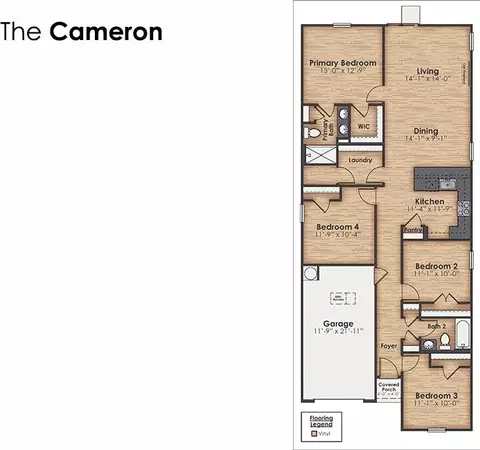 Floorplan - 1213 Skystone Loop NE, Supply, NC 28462 photo 1 of 1