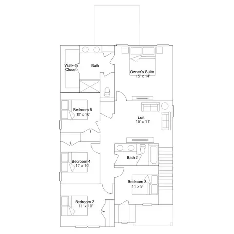 Floorplan - 309 Amsterdam Way, Hampton, GA 30228 photo 2 of 2