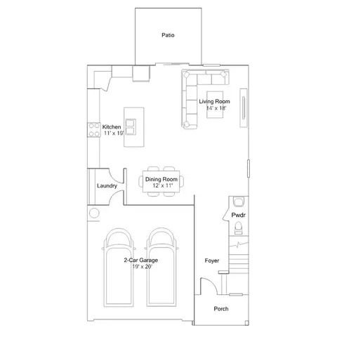 Floorplan - 309 Amsterdam Way, Hampton, GA 30228 photo 1 of 2