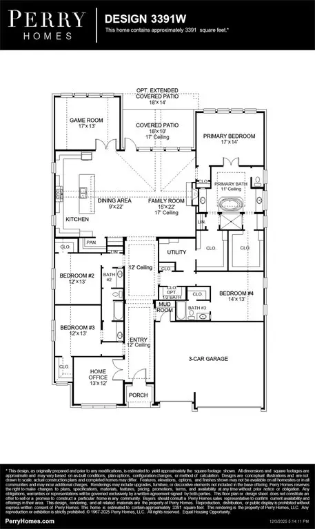 Floorplan - 16309 Sheridan River Trl, Conroe, TX 77302 photo 1 of 1