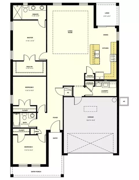 Floorplan - 13161 Spring Hill Dr, Spring Hill, FL 34609 photo 1 of 1