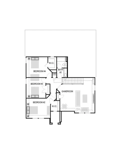 Floorplan - 804 Rockcloud Dr, Haslet, TX 76052 photo 2 of 3