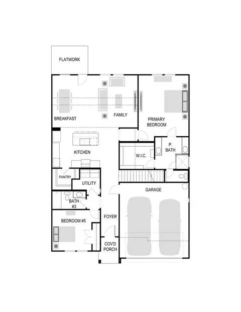 Floorplan - 804 Rockcloud Dr, Haslet, TX 76052 photo 1 of 3