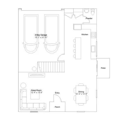 Floorplan - 5415 Calle Abrigada, Bakersfield, CA 93311 photo 1 of 2