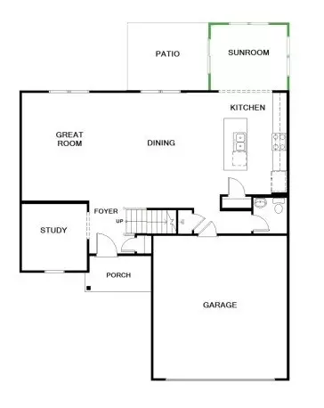Floorplan - 1233 Pegasus Dr, Franklin, IN 46131 photo 1 of 2