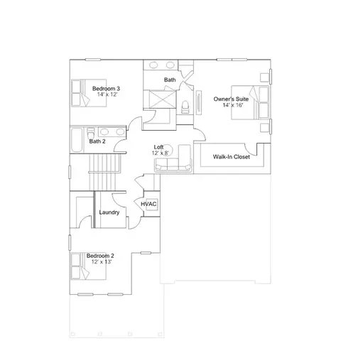 Floorplan - 3413 Dench Dr, Murfreesboro, TN 37130 photo 2 of 2