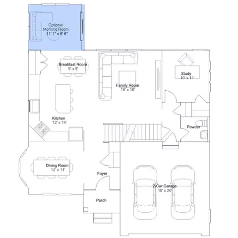 Floorplan - 4005 Aydon Pl, La Plata, MD 20646 photo 2 of 17
