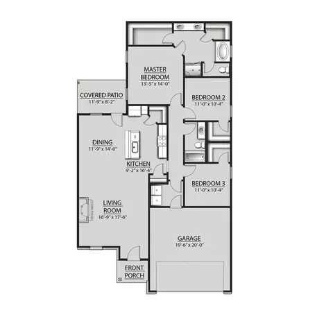 Floorplan - 32573 White Bloom Ln, Walker, LA 70785 photo 1 of 1