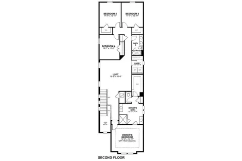 Floorplan - 5043 Prairie Preserve Run, Saint Cloud, FL 34772 photo 2 of 4