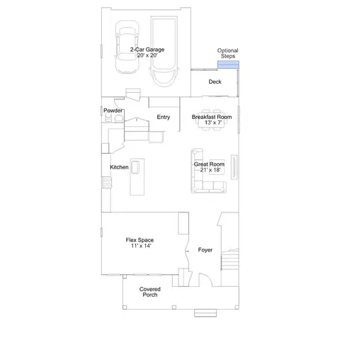 Floorplan - 6615 Greenleigh Ave, Middle River, MD 21220 photo 2 of 8