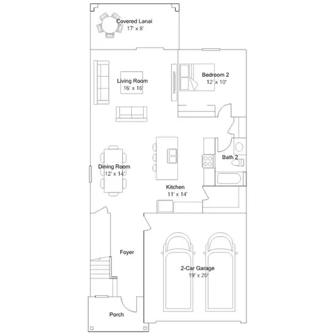 Floorplan - 9032 Bay Leaf Dr, Parrish, FL 34219 photo 1 of 2