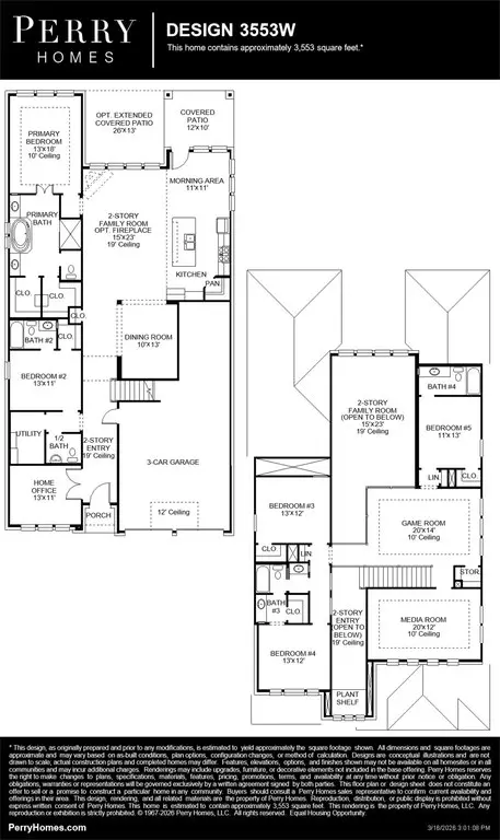 Floorplan - 4040 Infinity Ln, Celina, TX 75078 photo 1 of 1