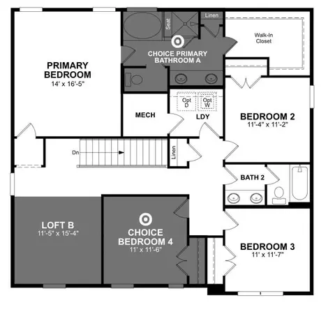 Floorplan - 2116 Skipping Stone Dr, Durham, NC 27705 photo 2 of 2