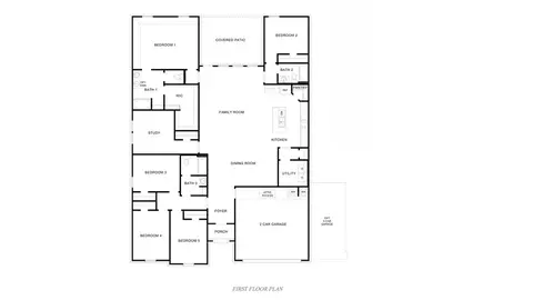 Floorplan - 5601 Windstone Dr, Norman, OK 73072 photo 1 of 1