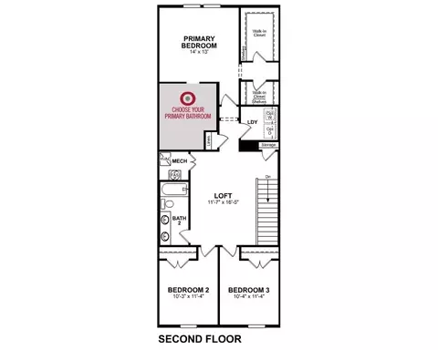 Floorplan - 316 Bluestem Dr, Euless, TX 76039 photo 2 of 2