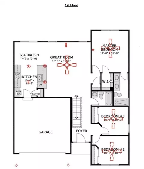 Floorplan - 2341 Castle Hill Dr, Rolla, MO 65401 photo 1 of 1