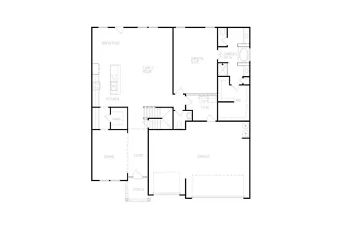 Floorplan - 2576 Cadenza Cir, Dacula, GA 30019 photo 1 of 2