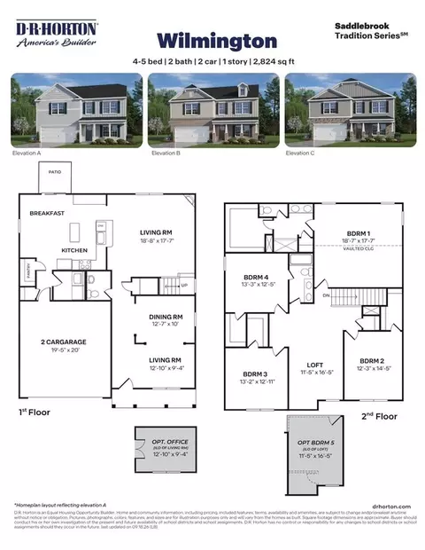 Floorplan - 1007 Saddlebrook Dr, Rocky Mount, NC 27804 photo 1 of 1