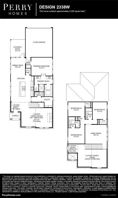 Floorplan - 2620 Gateway Pl, Celina, TX 75009 photo 1 of 1
