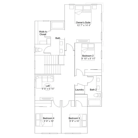 Floorplan - 2541 E Hyde Paseo, Ontario, CA 91762 photo 2 of 2
