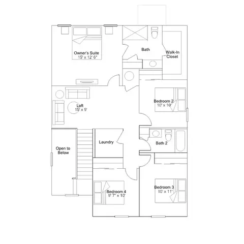 Floorplan - 370 Blossom St, Bennett, CO 80102 photo 2 of 2