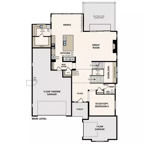 Floorplan - 7862 S Amory Ct, Aurora, CO 80016 photo 1 of 5