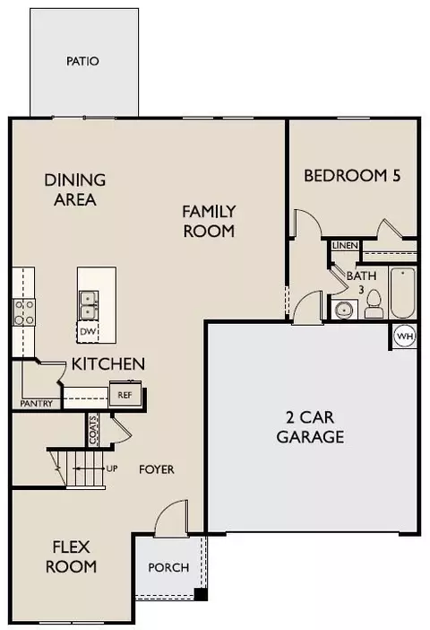 Floorplan - 125 Long Dr, Bethlehem, GA 30620 photo 1 of 2