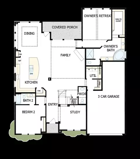Floorplan - 17717 Coronation St, Conroe, TX 77302 photo 2 of 2