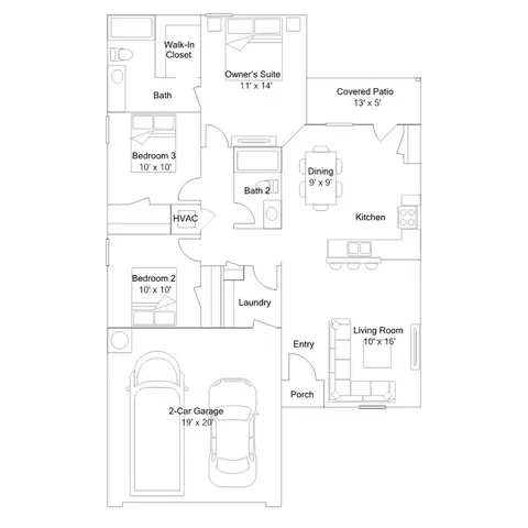 Floorplan - 20395 W 193rd Ln, Spring Hill, KS 66083 photo 1 of 5