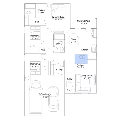 Floorplan - 20395 W 193rd Ln, Spring Hill, KS 66083 photo 3 of 5