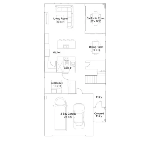 Floorplan - 613 Eureka Dr, Santa Paula, CA 93060 photo 1 of 2