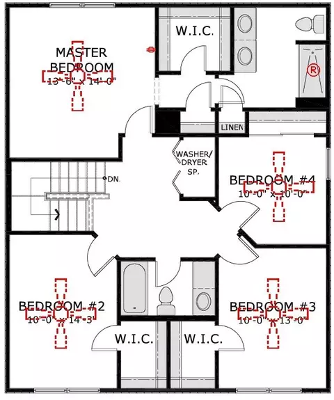 Floorplan - 2312 Castle Hill Dr, Rolla, MO 65401 photo 2 of 3