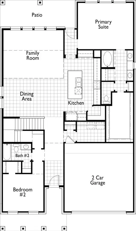 Floorplan - 721 Redbrick Ln, Northlake, TX 76247 photo 1 of 2