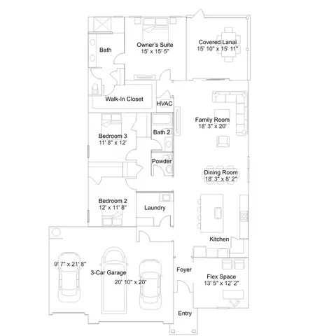 Floorplan - 76600 Winterfield Dr, Yulee, FL 32097 photo 1 of 1