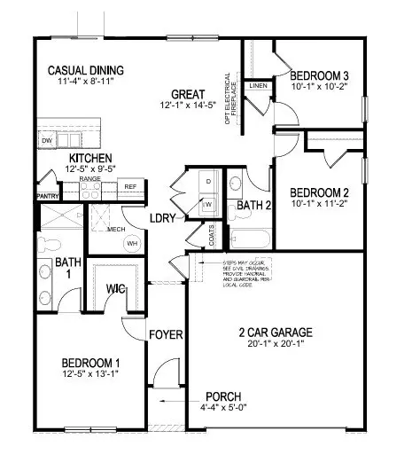 Floorplan - Creek View Lane, Raymore, MO 64083 photo 1 of 1