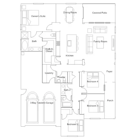 Floorplan - 7795 Tortoise Shell Dr, Reno, NV 89521 photo 1 of 1
