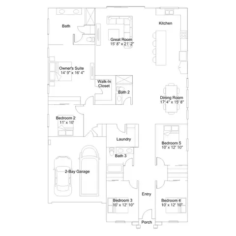 Floorplan - 8734 Rawhide Ave, Shafter, CA 93263 photo 1 of 1