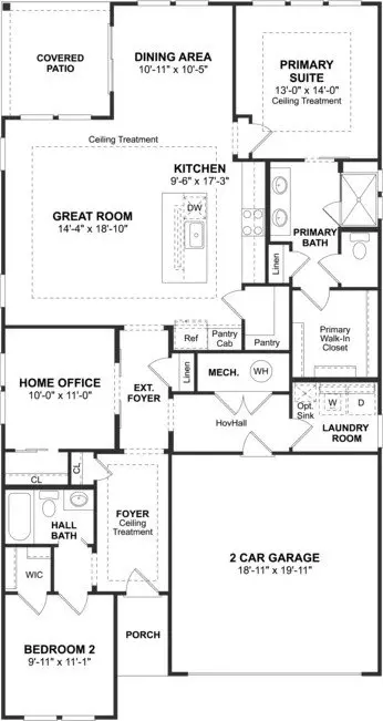 Floorplan - 831 Heritage Blvd, Delaware, OH 43015 photo 1 of 1