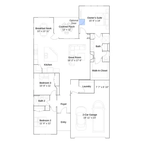 Floorplan - 2422 Deer Jump Dr, Lancaster, SC 29720 photo 3 of 4