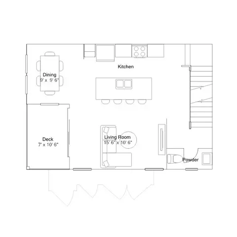 Floorplan - 1050 Main, El Cajon, CA 92021 photo 2 of 3