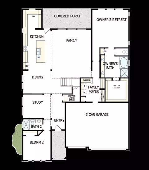 Floorplan - 217 Painters Ridge Ct, Willis, TX 77318 photo 2 of 2