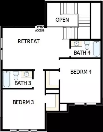 Floorplan - 217 Painters Ridge Ct, Willis, TX 77318 photo 1 of 2