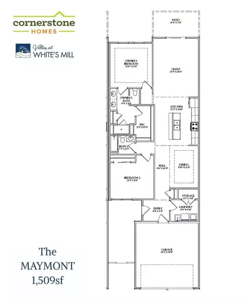 Floorplan - 311 Tailrace Dr, Abingdon, VA 24210 photo 1 of 1