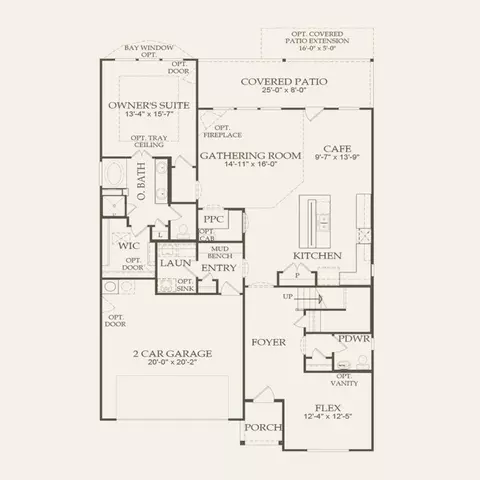 Floorplan - 16418 Cedarveil Ct, Conroe, TX 77302 photo 1 of 2